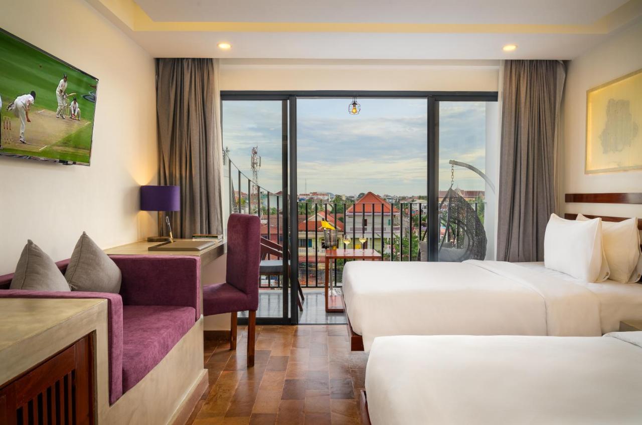 סיאם ריפ The Thirdfold Residence מראה חיצוני תמונה Deluxe Room